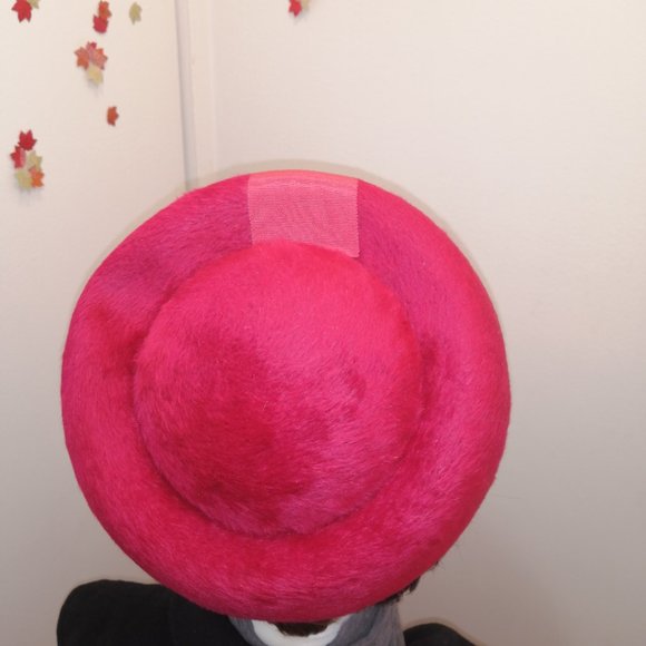 Vtg Italian pill box hat - Picture 2 of 3